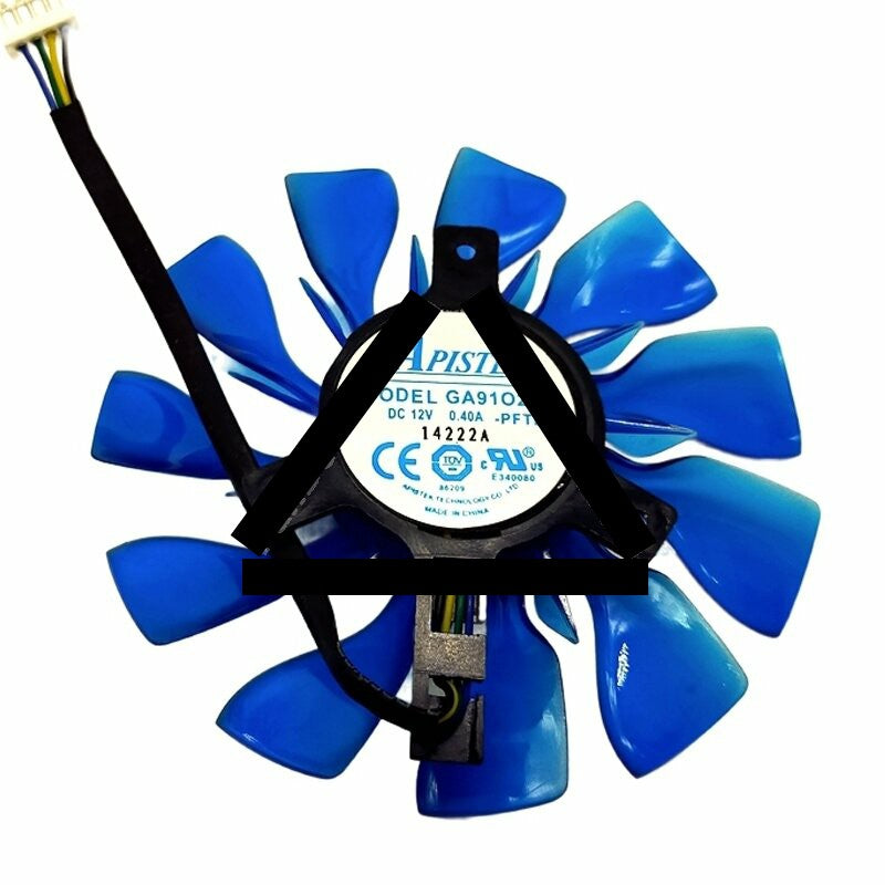 APISTEK GA91O2U 12V 0.40A 4 Wires Axial Cooling Fan