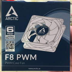 ARCTIC F8 PWM 8cm 4pin 850-2000 RPM computer case cooling fan quiet cpu power cooler cooling Chassis fan Arctic Case Fan