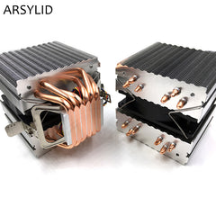 ARSYLID CN-609A CPU cooler 9cm fan 6 heatpipe dual-tower cooling for Intel LGA775 1151 115x 1366 2011 for AMD AM3 AM4 radiator