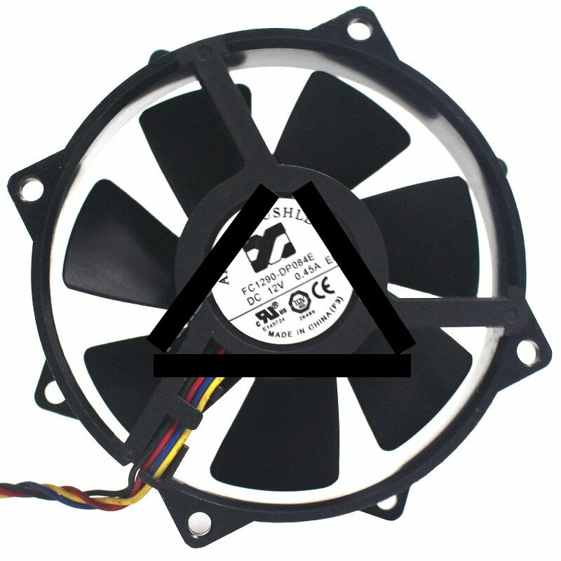 ARX FC1290-DP084E DC 12V 0.45A 4 Wires Brushless PWM Axial Cooling Fan