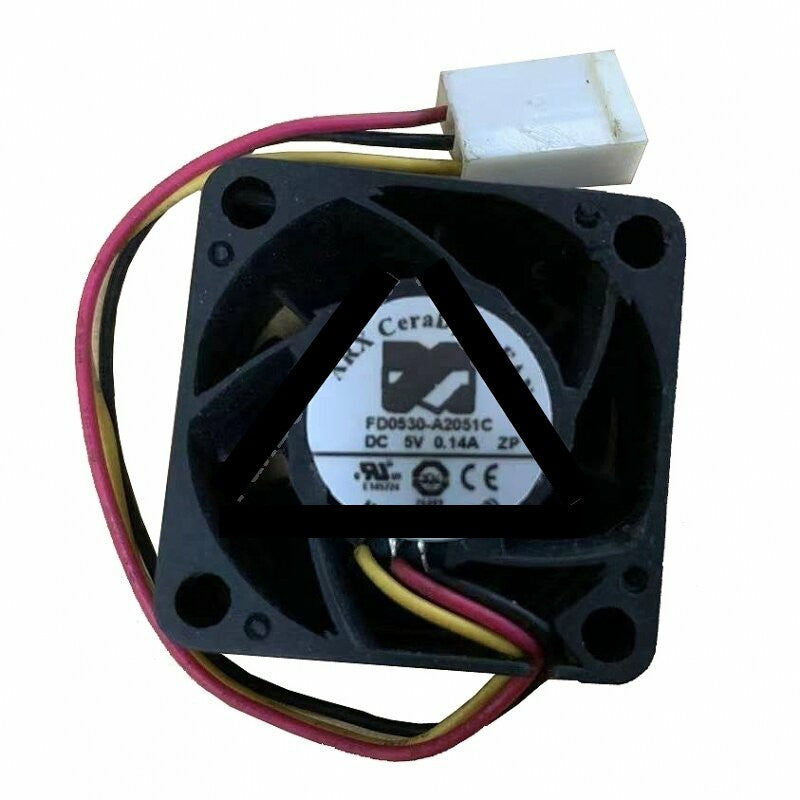ARX FD0530-A2051C DC 5V 0.14A 3 Wires Axial Cooling Fan