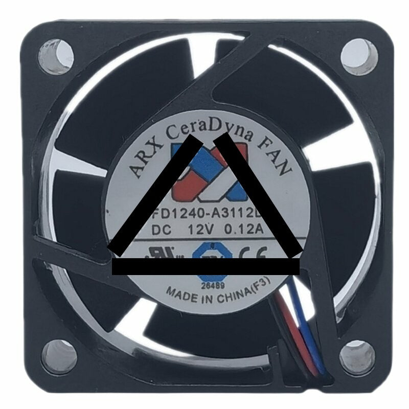 ARX FD1240-A3112D DC 12V 0.12A 4020 Axial Cooling Fan