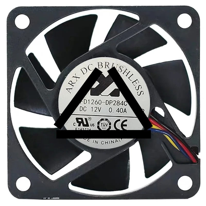 ARX FD1260-DP284C 12V 0.40A 4 Wires PWM Axial Cooling Fan