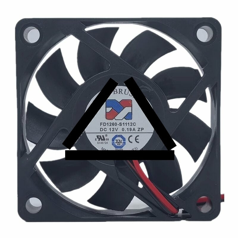 ARX FD1260-S1112C DC 12V 0.19A 6015 Axial Brushless Cooling Fan