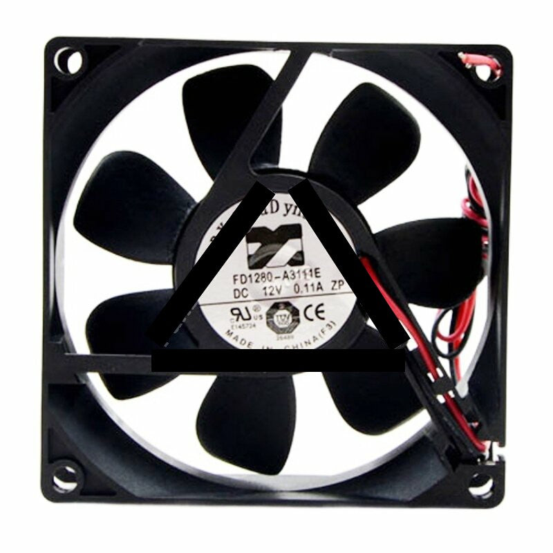 ARX FD1280-A3111E DC 12V 0.11A 8025 Axial Cooling Fan