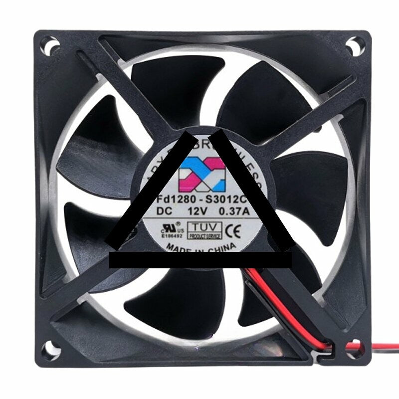ARX FD1280-S3012C 12V 0.37A 8025 DC Brushless Axial Cooling Fan