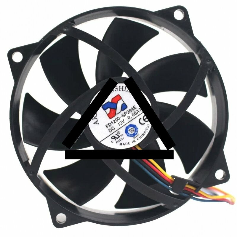 ARX FD1290-SP284E DC 12V 0.60A 4 Wires Brushless PWM Axial Cooling Fan