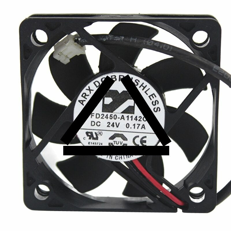 ARX FD2450-A1142C DC 24V 0.17A 5015 Axial Brushless Cooling Fan