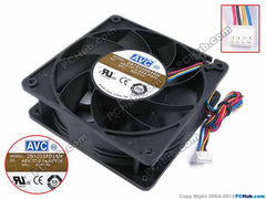 AVC 2B12038B48M, P076 DC 48V 0.54A 120x120x38mm Server Square fan