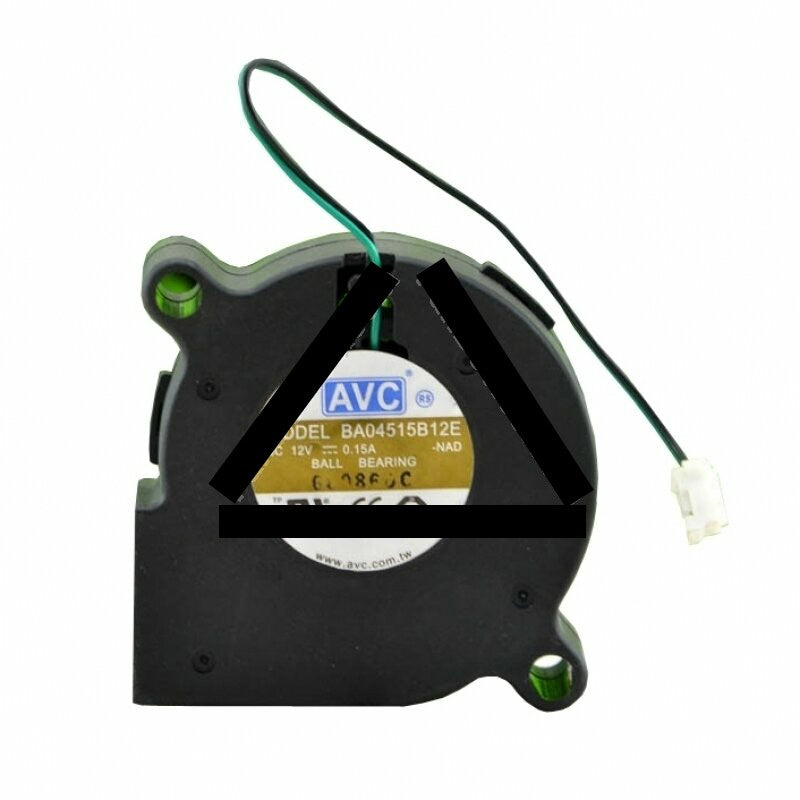AVC BA04515B12E DC 12V 0.15A 2 Wires Blower Cooling Fan