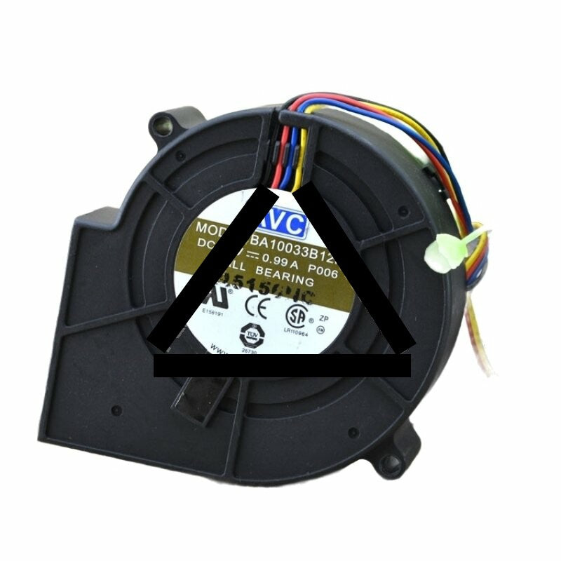 AVC BA10033B12M DC 12V 0.99A 2 Wires / 3 Wires / 4 Wires Blower Cooling Fan