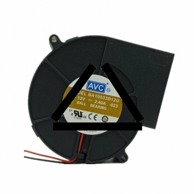 AVC BA10033B12U DC 12V 2.4A 2 Wires / 3 Wires / 4 Wires Blower Cooling Fan