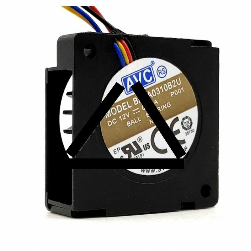 AVC BAPA0310B2U DC 12V 0.15A 2 Wires / 3 Wires / 4 Wires Blower Cooling Fan