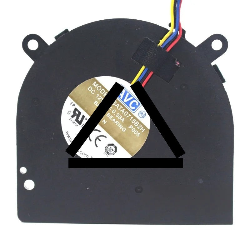 AVC BATA0715B2H 12V 0.38A 4 Wires Blower Cooling Fan
