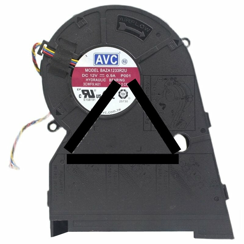 AVC BAZA1233R2U DC 12V 0.9A Hydraulic Bearing Blower Cooling Fan