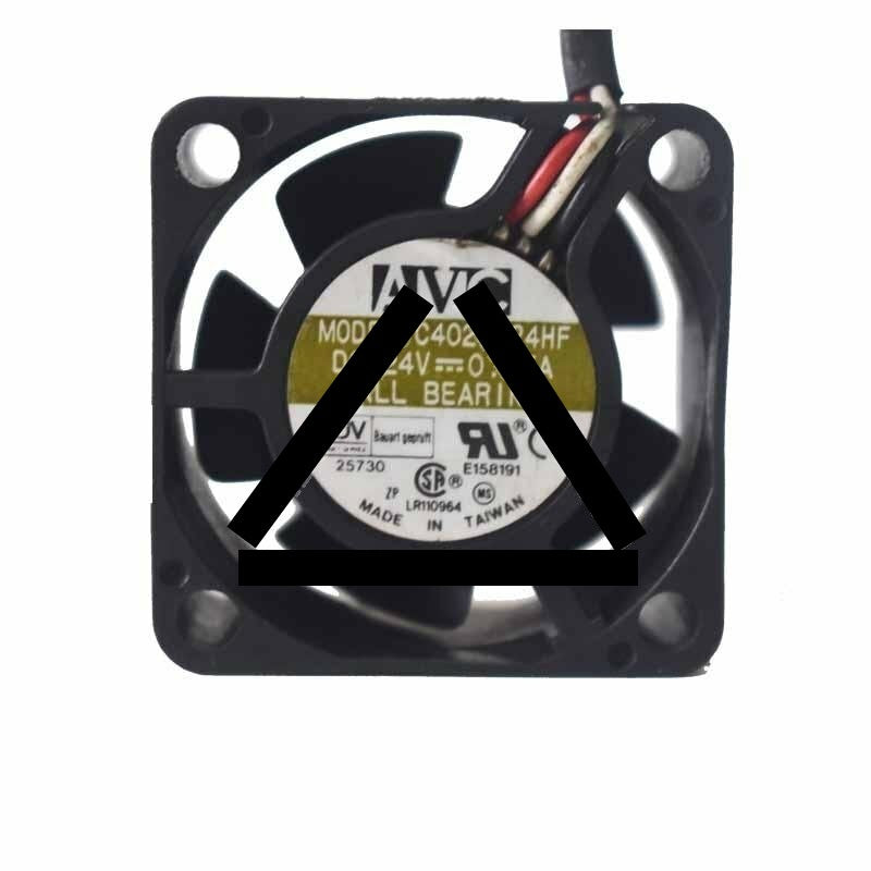 AVC C4020B24HF DC 24V 0.15A 2 Wires / 3 Wires Axial Cooling Fan