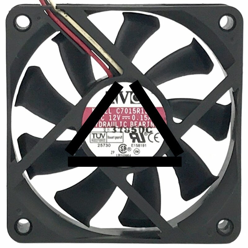 AVC C7015R12LY 12V 0.15A Hydraulic Bearing Axial Fan