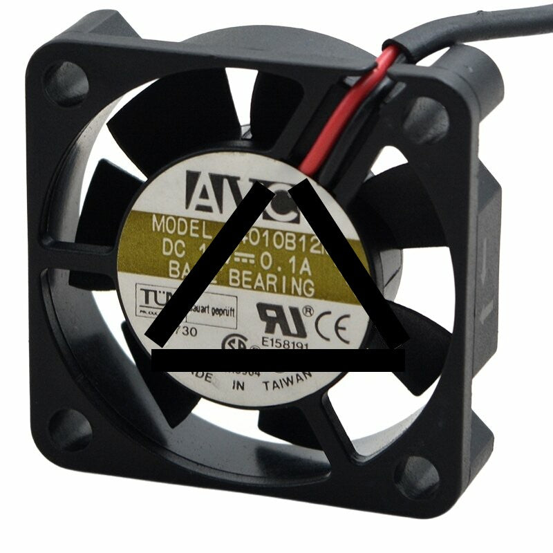 AVC D4010B12M DC 12V 0.10A 4010 Axial Ball Bearing Cooling Fan