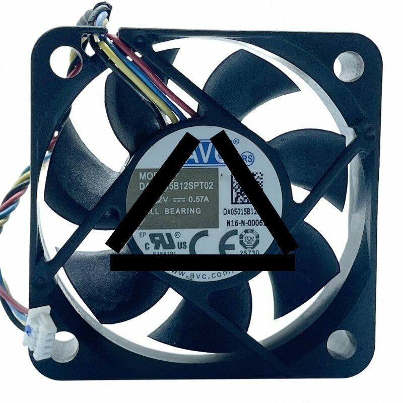 AVC DA05015B12SPT02 DC 12V 0.57A 5015 Axial Ball Bearing Cooling Fan