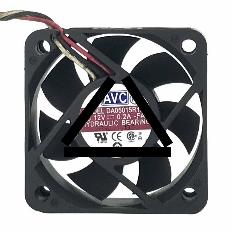 AVC DA0515R12H DC 12V 0.2A 2 Wires / 3 Wires / 4 Wires Axial Cooling Fan