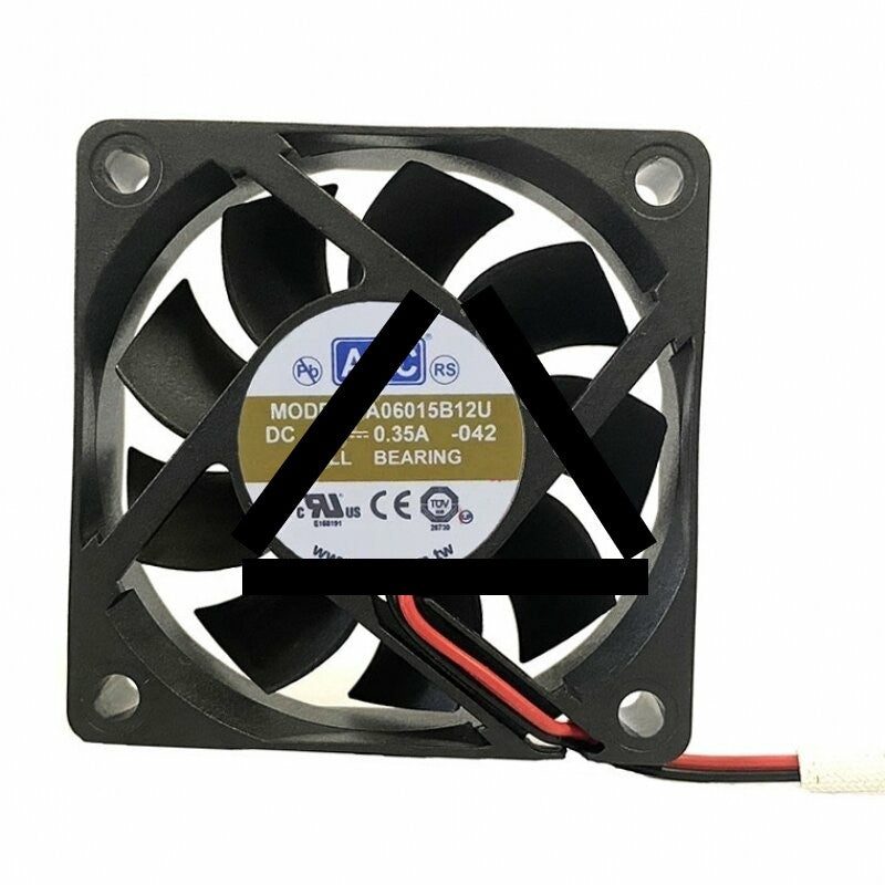 AVC DA06015B12U DC 12V 0.35A 2 Wires / 3 Wires / 4 Wires Axial Cooling Fan
