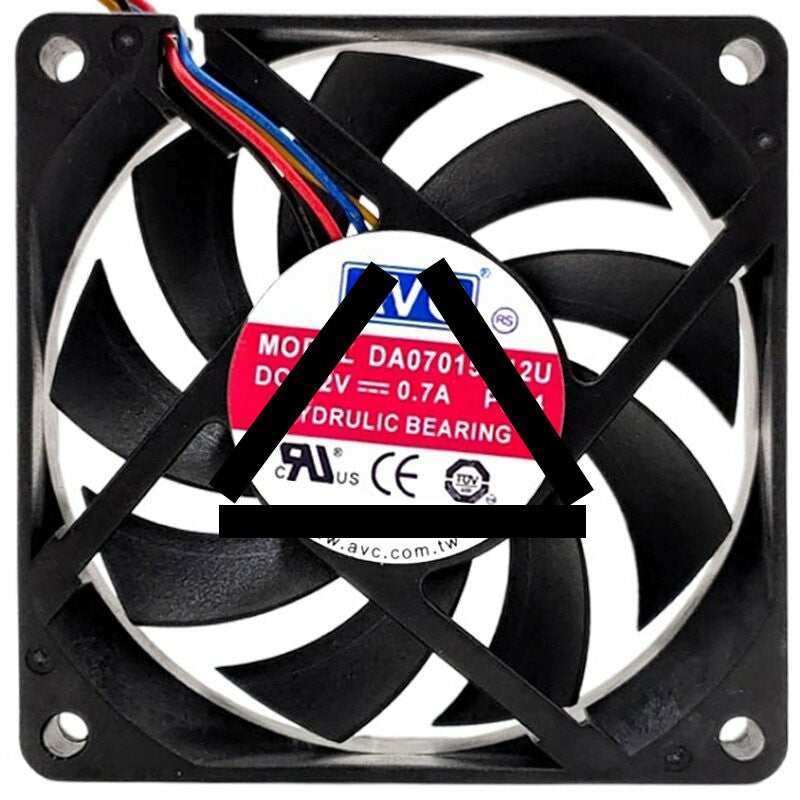 AVC DA07015R12U 12V 0.7A Hydraulic Bearing Axial Fan