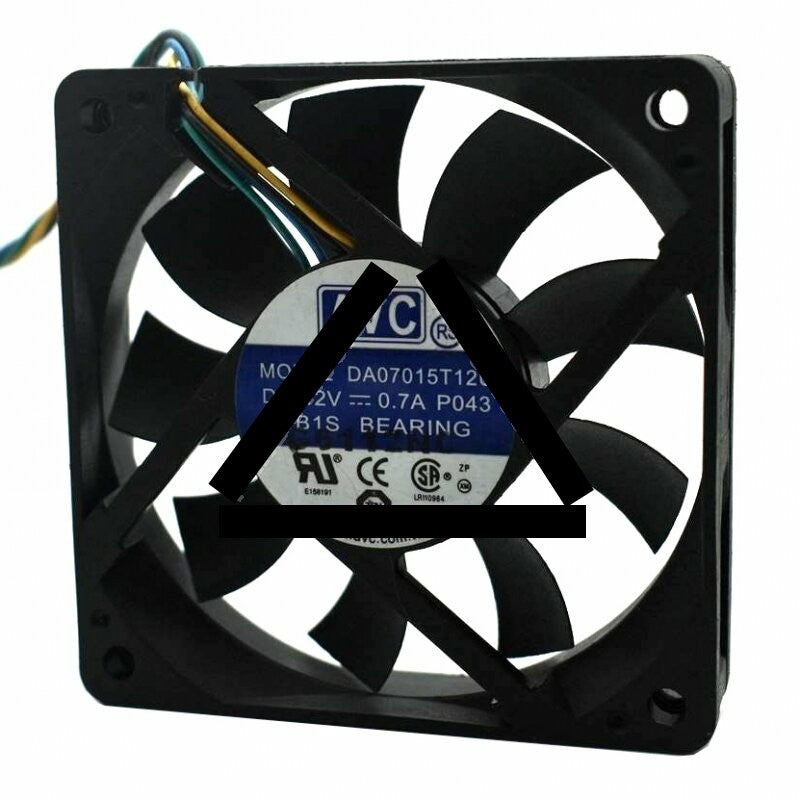 AVC DA07015T12U DC 12V 0.7A 2 Wires / 3 Wires / 4 Wires Axial Cooling Fan