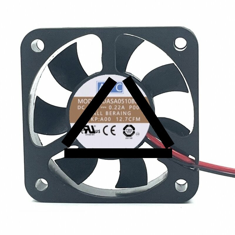 AVC DASA0510B2H DC 12V 0.22A 2 Wires / 3 Wires / 4 Wires Axial Cooling Fan