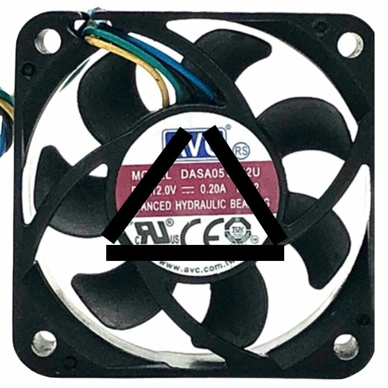 AVC DASA0515R2U DC 12V 0.20A 4515 Hydraulic Bearing Axial Cooling Fan