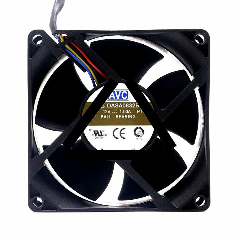 AVC DASA0832B2U DC 12V 1.00A 2 Wires / 3 Wires / 4 Wires Axial Cooling Fan