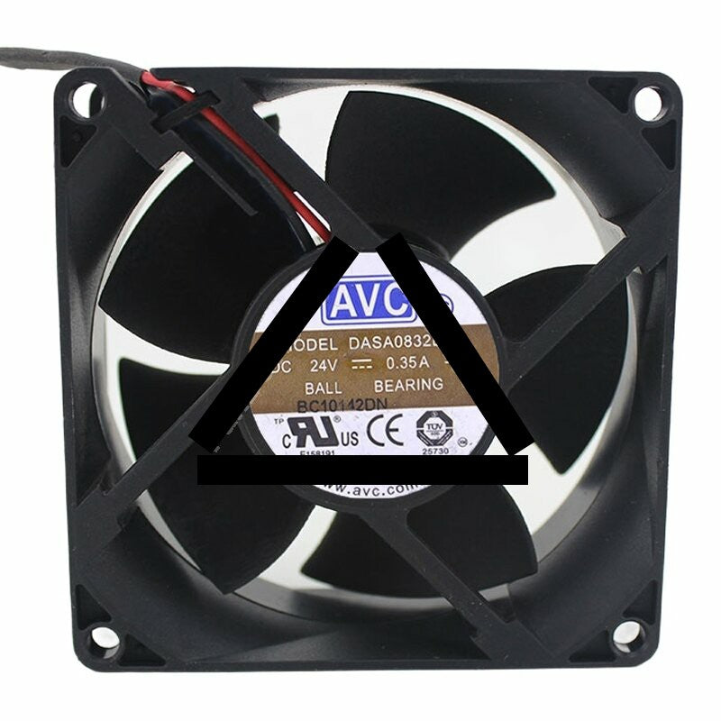 AVC DASA0832B4M DC 24V 0.35A 8032 Axial Ball Bearing Cooling Fan