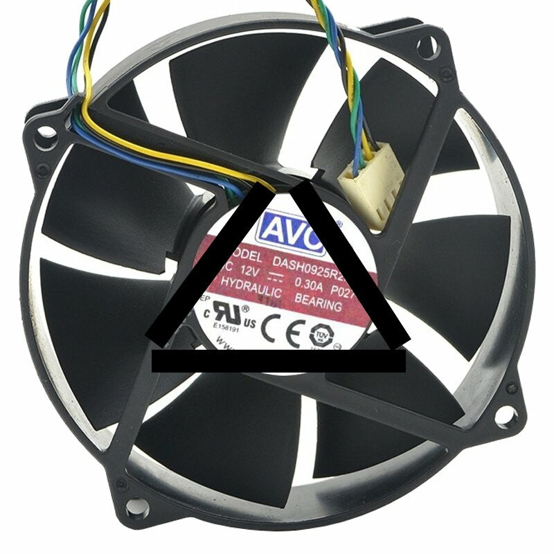 AVC DASH0925R2H 12V 0.30A Hydraulic Bearing Cooling Fan