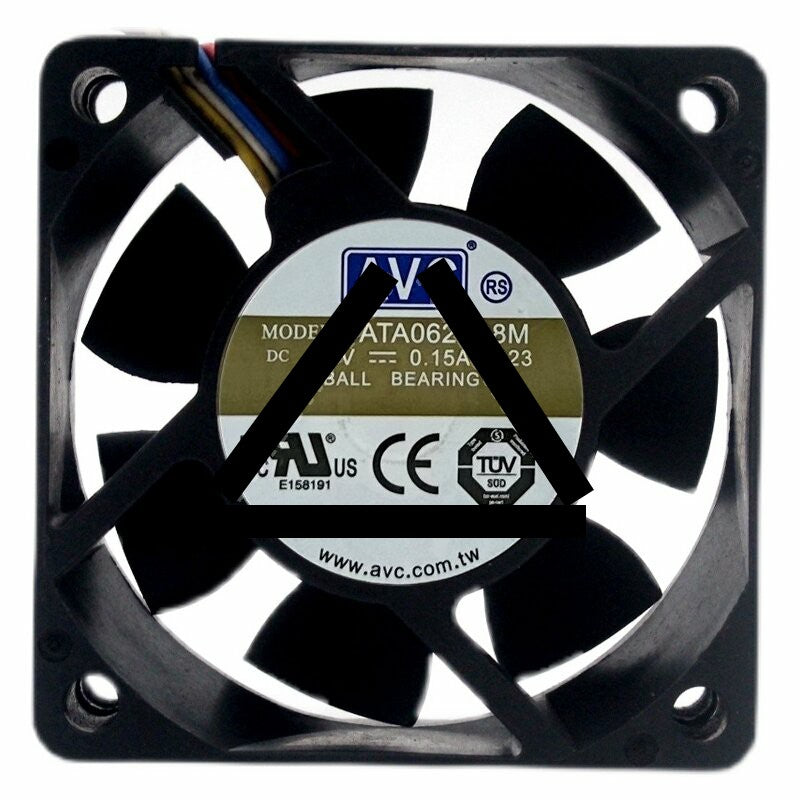 AVC DATA0625B8M DATA0625B8M-023 DC 48V 0.15A 2 Wires / 3 Wires / 4 Wires Axial Cooling Fan