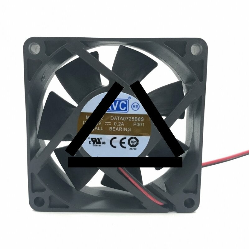 AVC DATA0725B8S DC 48V 0.2A 2 Wires / 4 Wires Axial Cooling Fan
