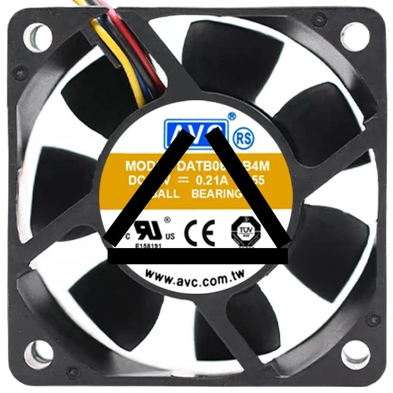 AVC DATB0625B4M 24V 0.21A 4 Wires Ball Bearing Cooling Fan