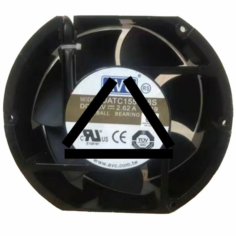AVC DATC1551B8S DC 48V 2.62A 4 Wires Axial Cooling Fan