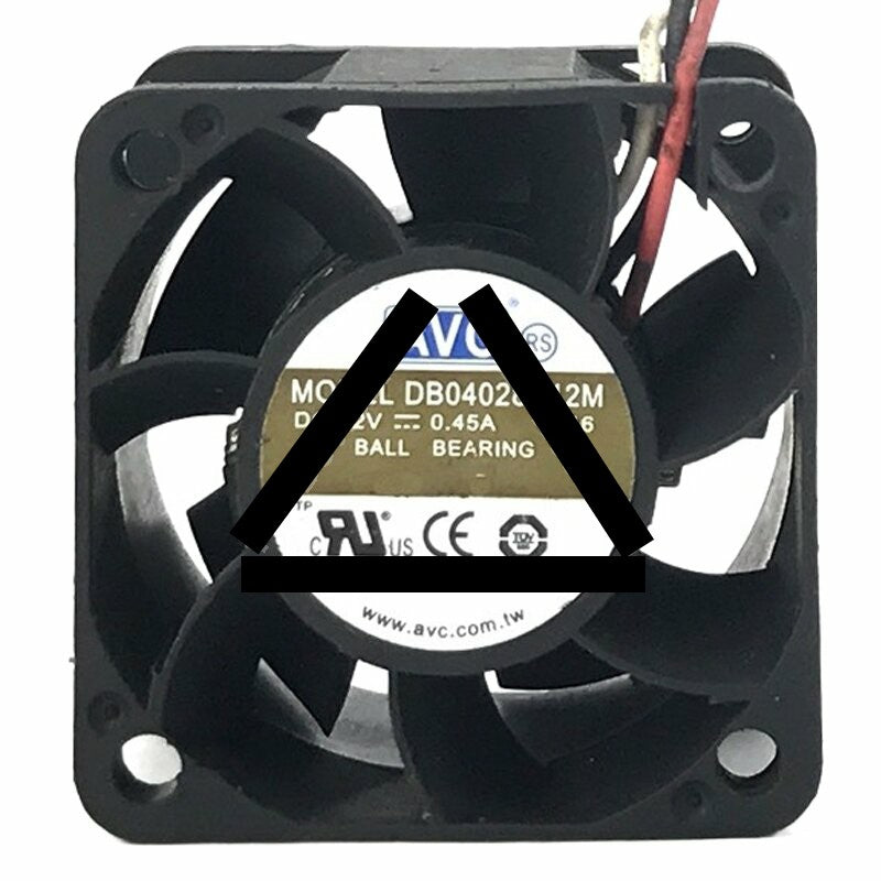 AVC DB04028B12M DC 12V 0.45A 4028 Axial Cooling Fan