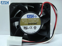 AVC DB04028B12U DC12V 0.66A double ball bearing server inverter cooling fan