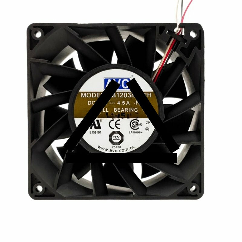 AVC DB12038B12H DC 12V 4.5A 12038 Axial Ball Bearing Cooling Fan