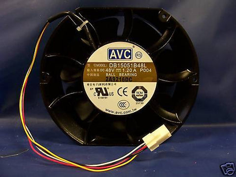 AVC DB15051B48L P004 DC48V 1.20A BALL BEARING FAN