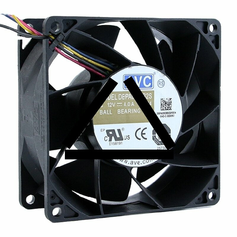 AVC DBPA0938B2S DC 12V 4.0A 9038 Axial Cooling Fan