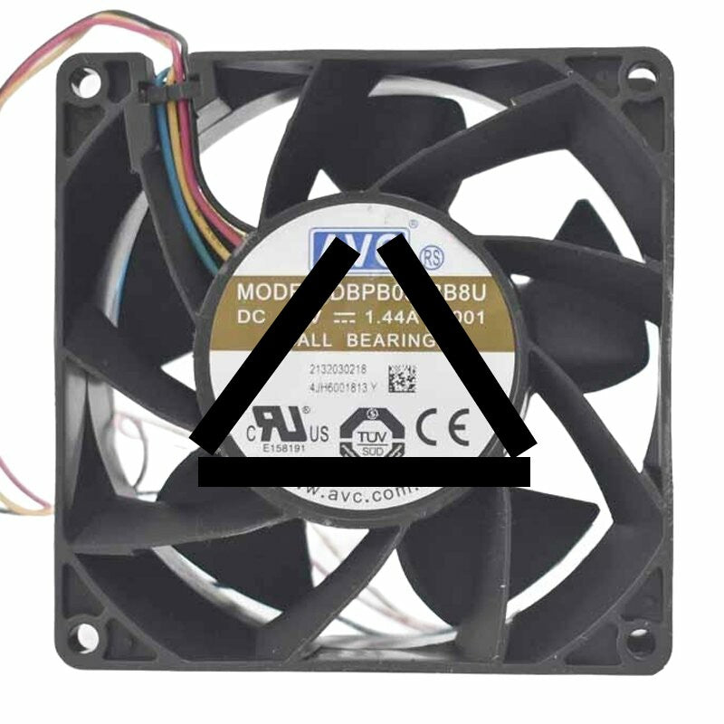 AVC DBPB0938B8U DC 48V 1.44A 9038 Axial Ball Bearing Cooling Fan
