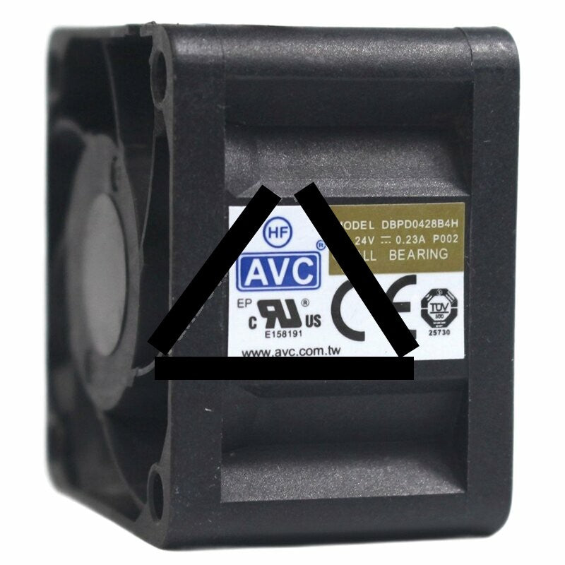 AVC DBPD0428B4H DC 24V 0.23A 4 Wires 4028 Ball Bearing Axial Fan