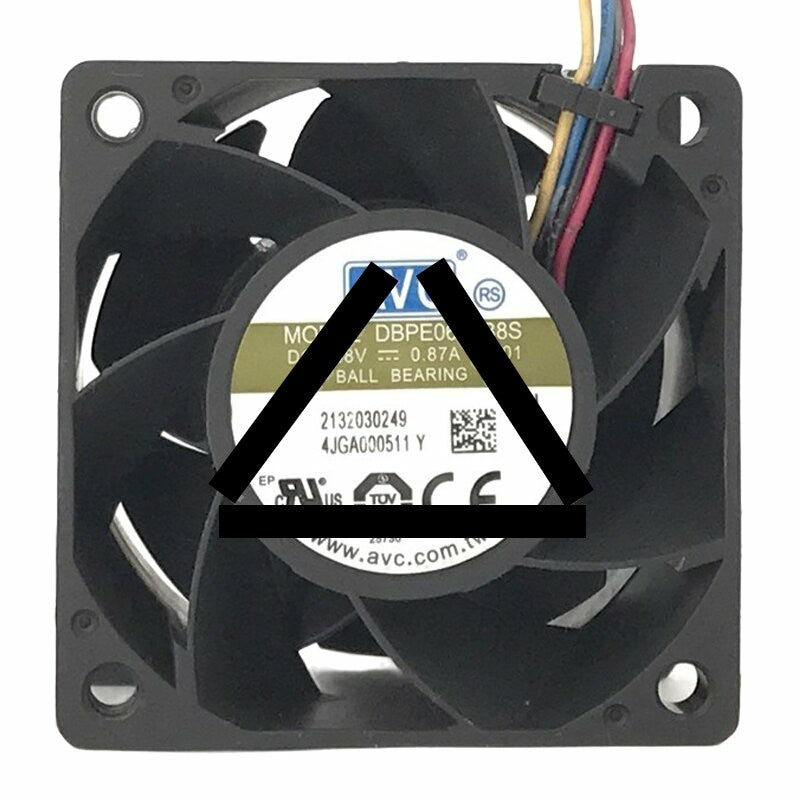 AVC DBPE0638B8S DC 48V 0.87A 6038 Axial Cooling Fan