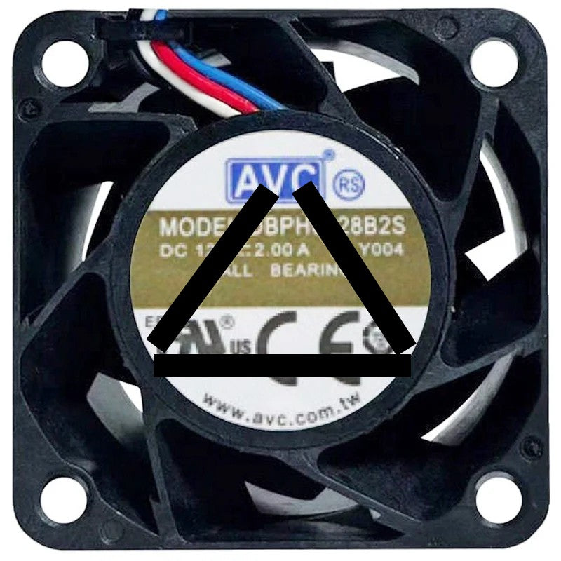 AVC DBPH0428B2S 12V 2.00A 2 / 3 / 4 Wires Cooling Fan