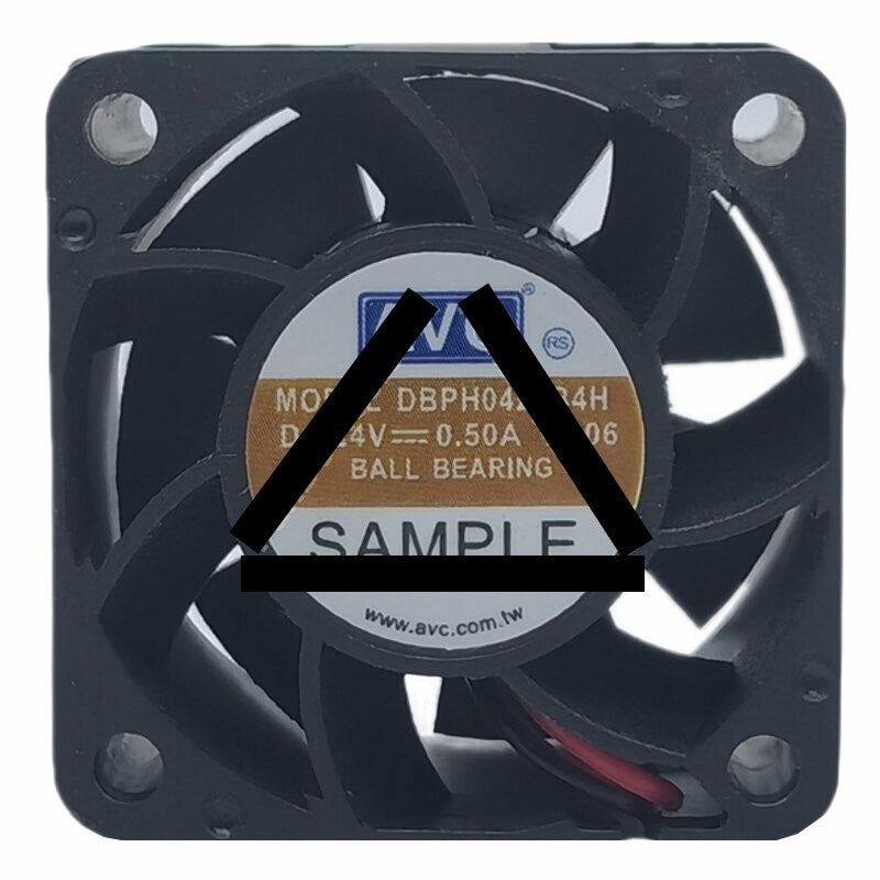 AVC DBPH0428B4H DC 24V 0.50A 4028 Ball Bearing Axial Cooling Fan