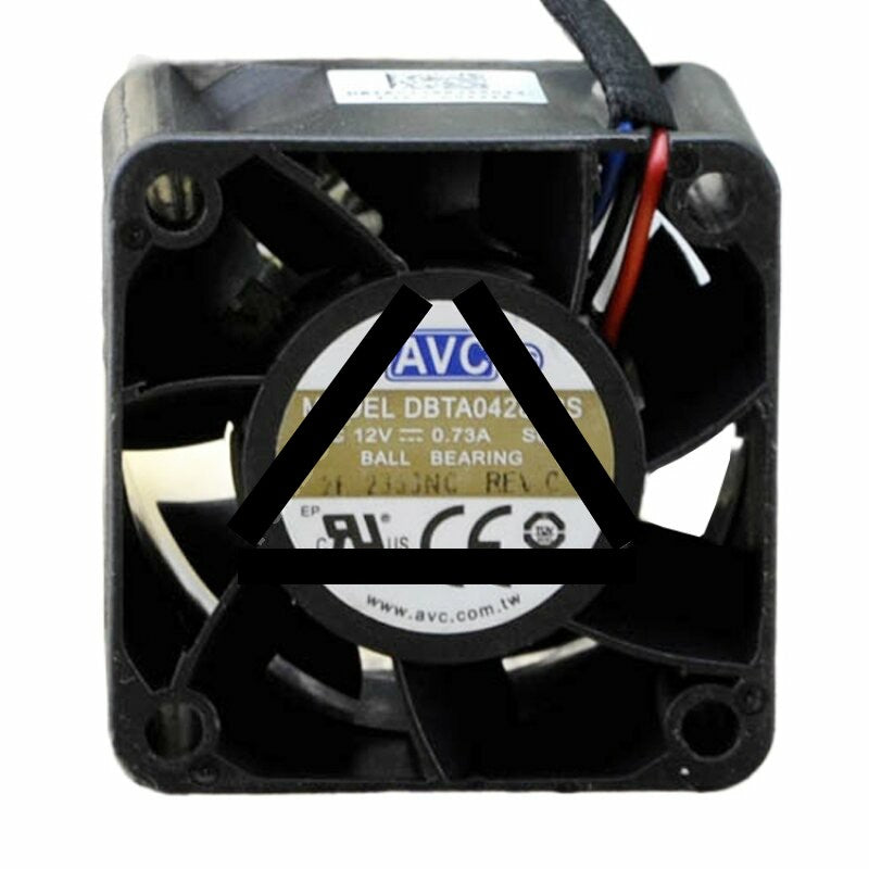 AVC DBTA0428B2S DC 12V 0.73A 2 Wires / 3 Wires / 4 Wires Axial Cooling Fan