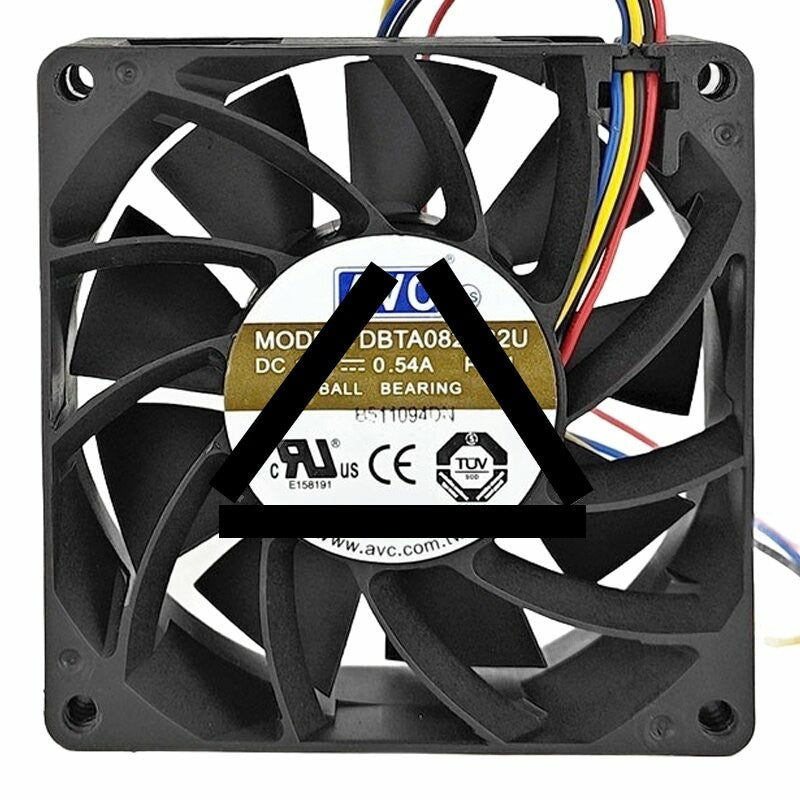 AVC DBTA0825B2U DC 12V 0.54A 8025 Axial Cooling Fan