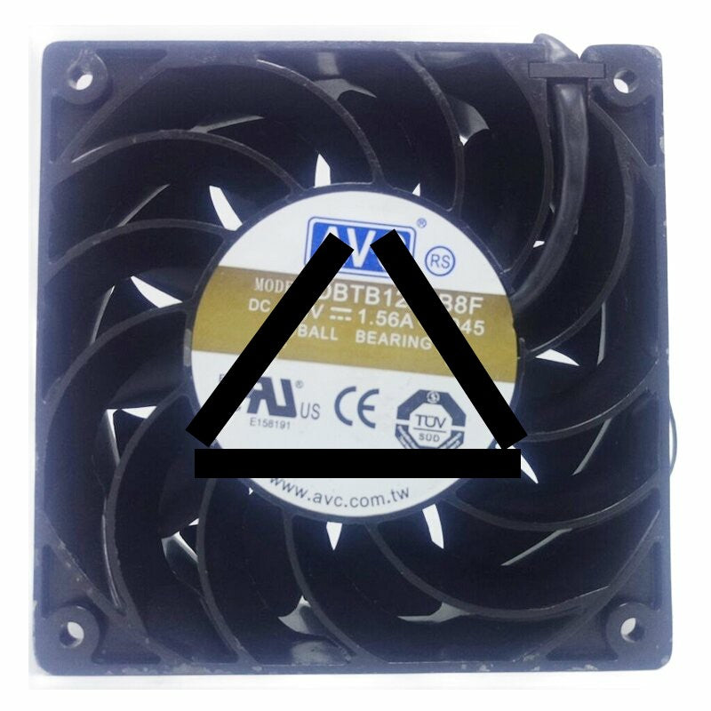 AVC DBTB1238B8F DC 48V 1.56A 12038 Ball Bearing Axial Cooling Fan