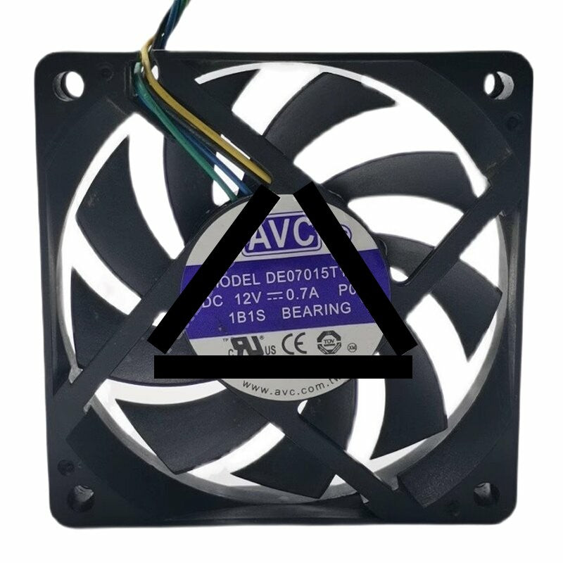AVC DE07015T12U DC 12V 0.7A 7015 Axial Cooling Fan
